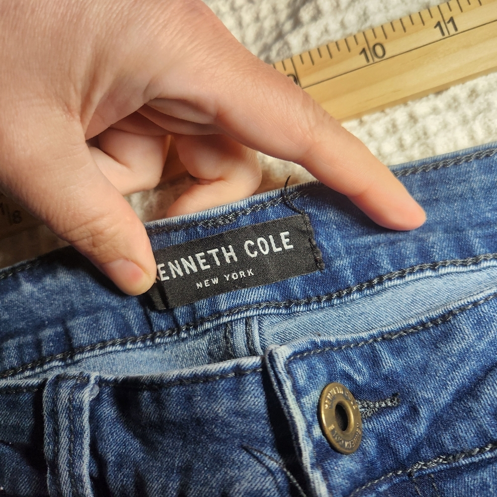Kenneth Cole Indigo Skinny Jeans Size 32x30 - Picture 3 of 15